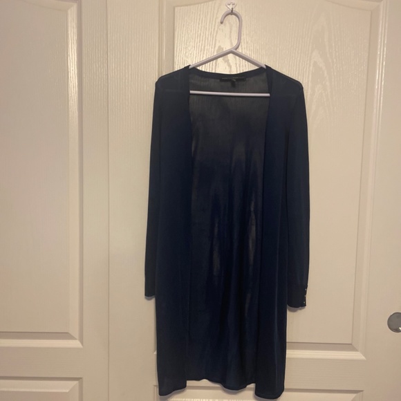 White House and Black Market Cardigan Dark Blue - Picture 8 of 11